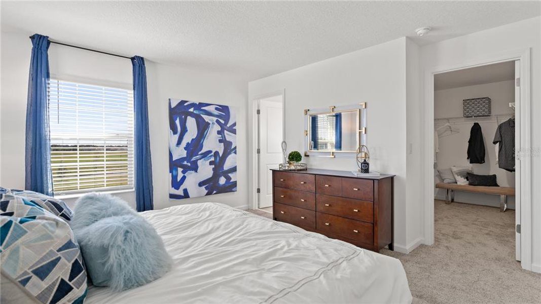 Furnished interior view inside a new home in Bridgewalk, St. Cloud (Image 25).