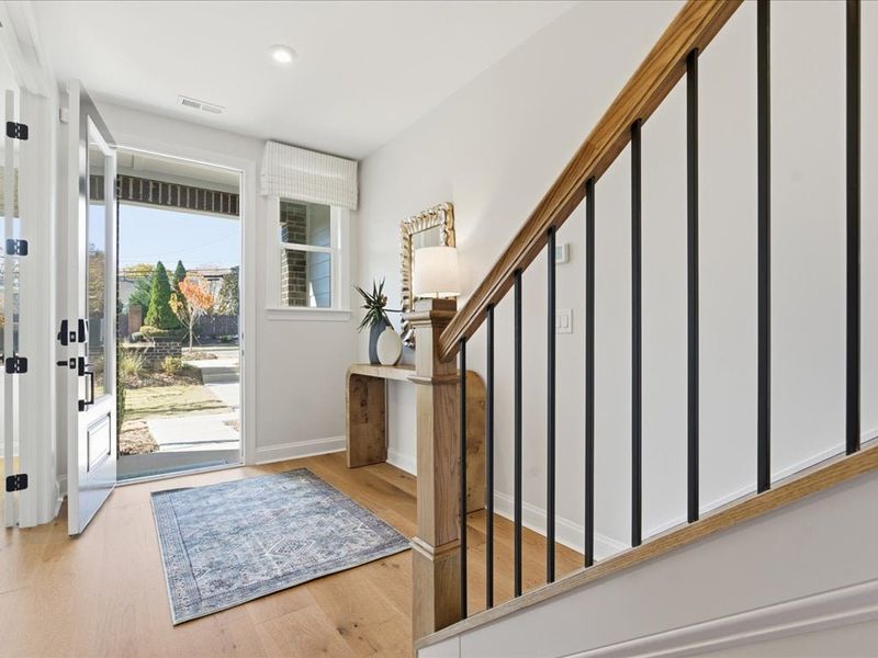 Representative unfurnished interior of a home built from the Aster by Tri Pointe Homes in Ross Farms, Charlotte (Image 23).