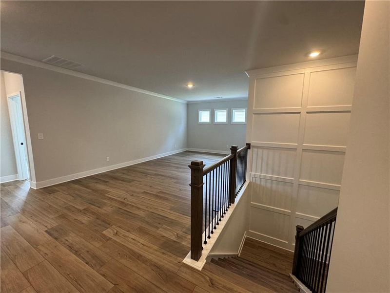 Spacious, unfurnished interior of a new home in Rosewood Lake Preserve, Hoschton (Image 27). Spacious, unfurnished interior of a new home in Rosewood Lake Preserve, Hoschton (Image 27).
