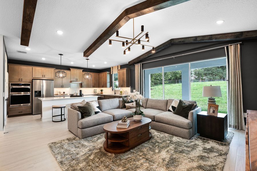 Great Room and Kitchen