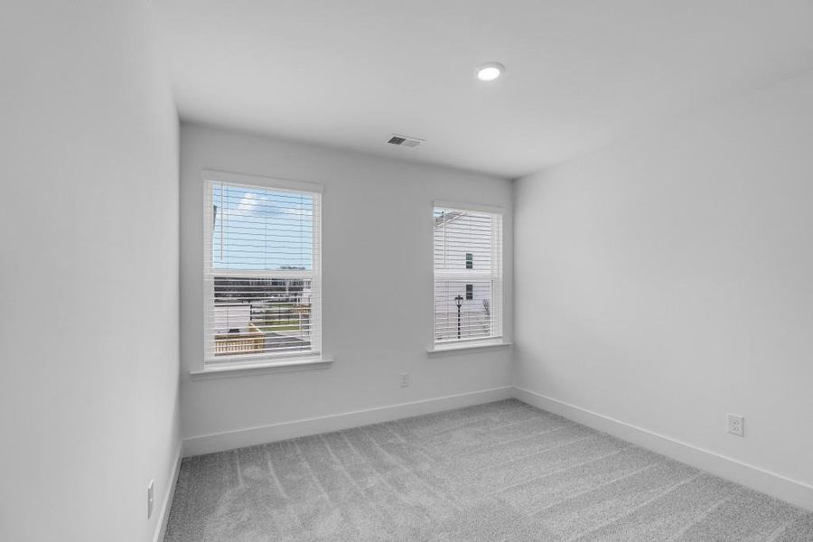 Spacious, unfurnished interior of a new home in Towns at Creekside, Doraville (Image 18).