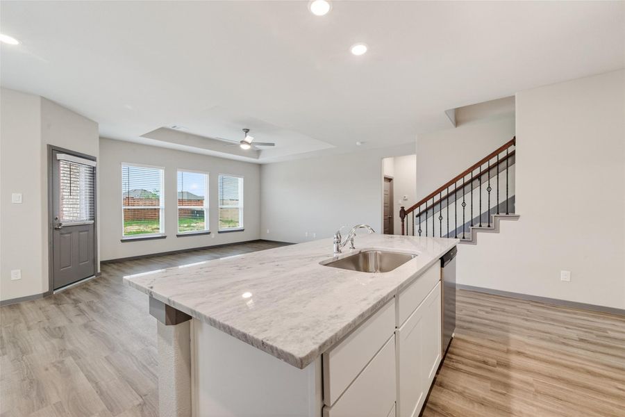 Furnished interior view inside a new home in Crosby Terrace, Crosby (Image 10).