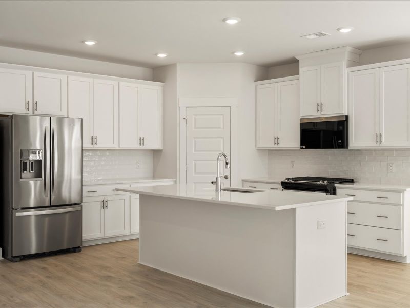 Furnished interior view inside a new home in The Coves at Lakes of Cane Bay, Summerville (Image 14).