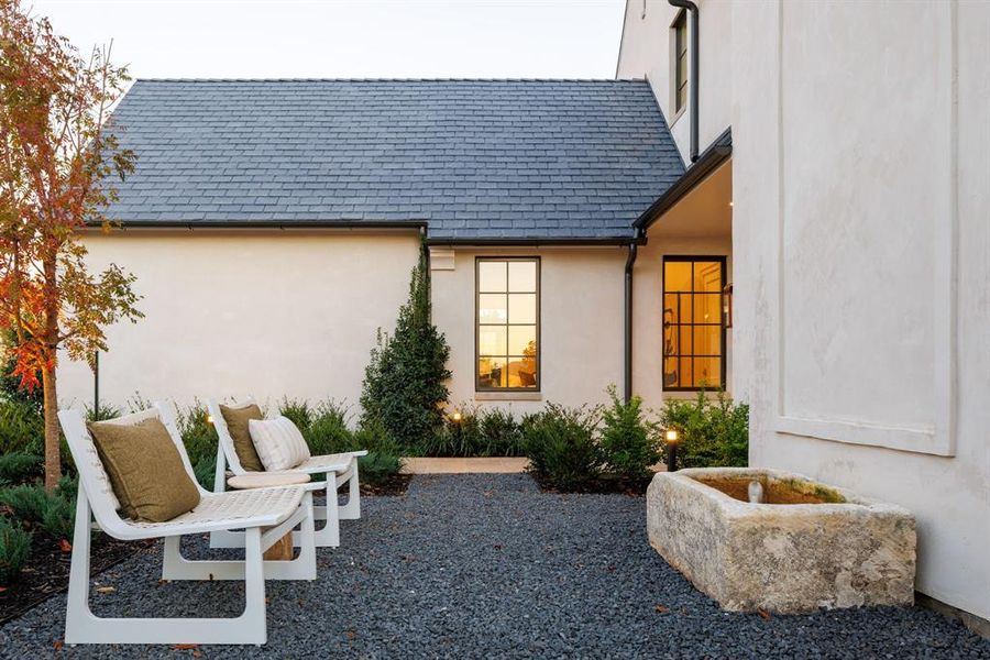 Exterior details and patio area of a home in , Frisco (Image 4).