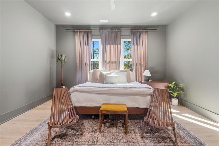 Furnished interior view inside a new home in , Cartersville (Image 16).