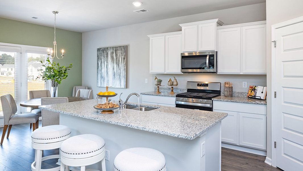 Representative furnished interior of a home built from the Hayden by D.R. Horton in Estates at Deer Hollow, Grovetown (Image 5).