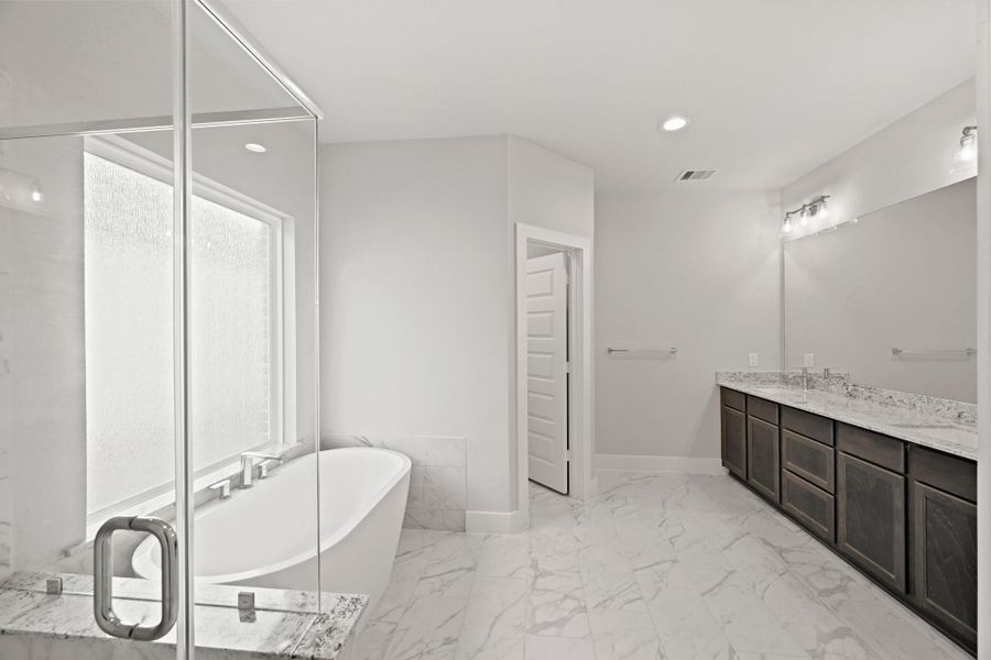 Furnished interior view inside a new home in Barton Creek Ranch, Conroe (Image 5). Furnished interior view inside a new home in Barton Creek Ranch, Conroe (Image 5).