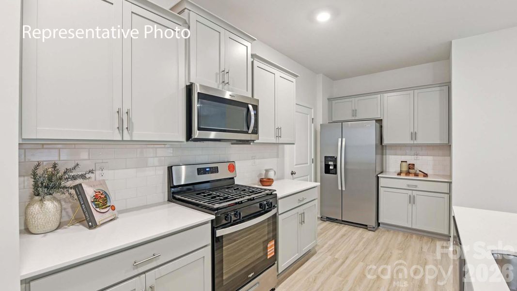 Furnished interior view inside a new home in Zion Springs, Hickory (Image 12).