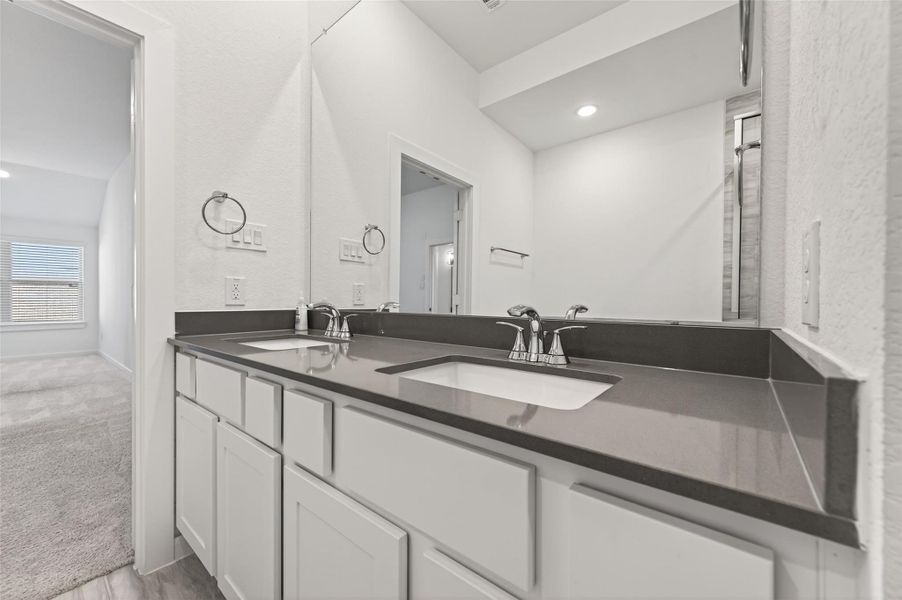 Furnished interior view inside a new home in , Cypress (Image 9).