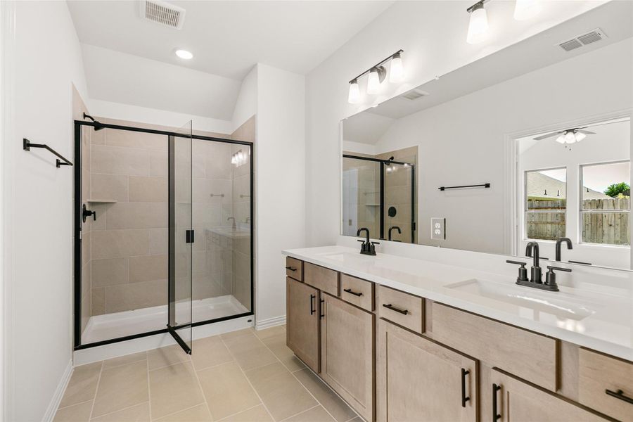 Furnished interior view inside a new home in Ellis Cove, Seabrook (Image 4).