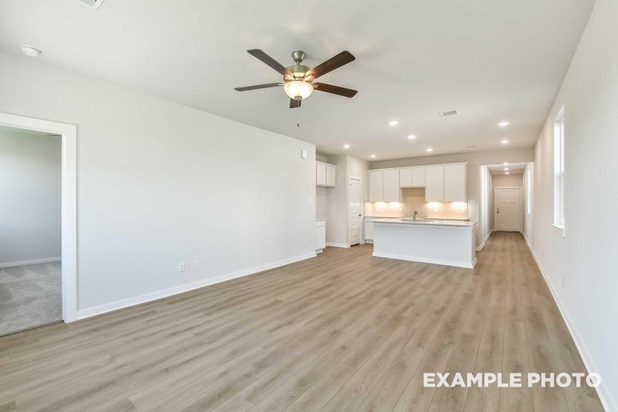 Spacious, unfurnished interior of a new home in Caney Creek Place, Conroe (Image 28). Spacious, unfurnished interior of a new home in Caney Creek Place, Conroe (Image 28).