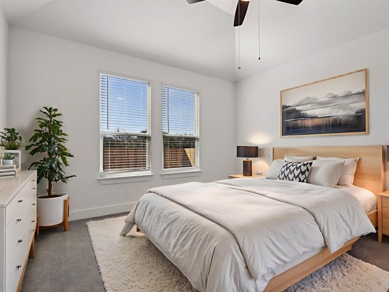 Furnished interior view inside a new home in Arcadia Ridge - Classic Series, San Antonio (Image 5).