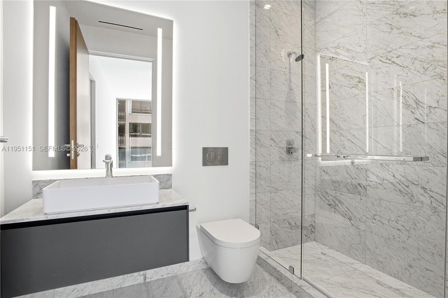 Furnished interior view inside a new home in , Miami (Image 20). Furnished interior view inside a new home in , Miami (Image 20).