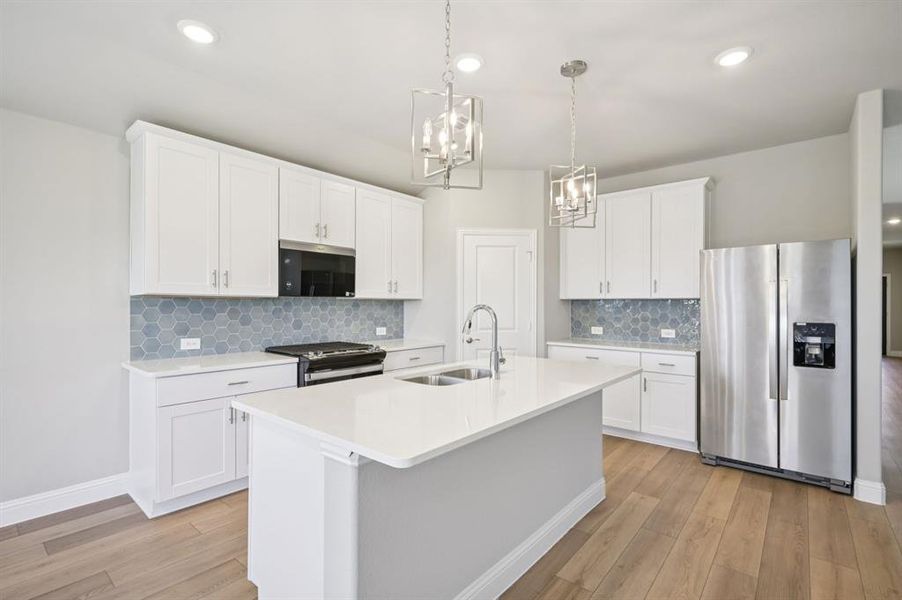 Photo is not of the actual home, but is an inspirational photo of builder’s model home and may depict options, furnishings, and/or decorator features that are not included.