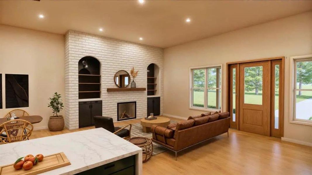 Furnished interior view inside a new home in , Paradise (Image 6).