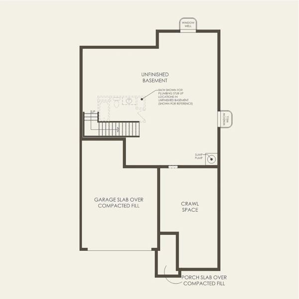 2D floor plan layout for the Loyola by Pulte Homes in Overland Ranch, Aurora, CO (Image 3).