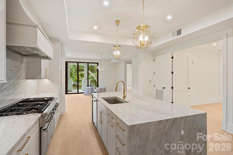 Furnished interior view inside a new home in , Charlotte (Image 8).