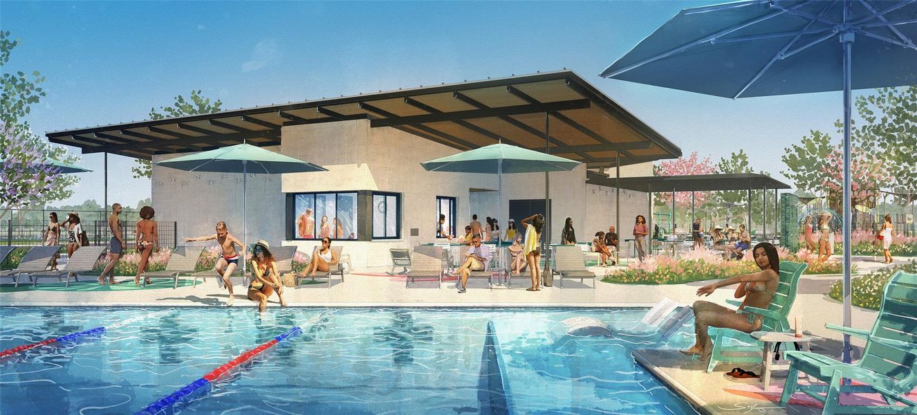 Community amenities in Bridgeland, Cypress (Image 38).