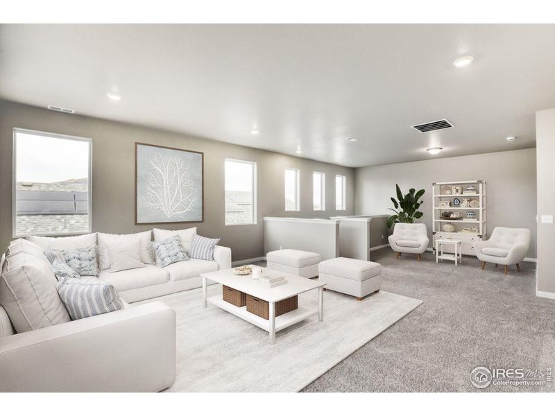 Furnished interior view inside a new home in Trevenna, Windsor (Image 10).