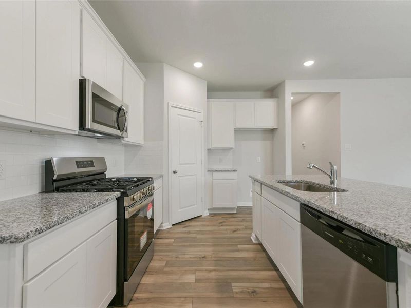Furnished interior view inside a new home in The Villages at WestPointe, Dayton (Image 12).