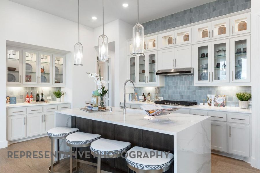 Furnished interior view inside a new home in Lariat: 50ft. lots, Liberty Hill (Image 17). Furnished interior view inside a new home in Lariat: 50ft. lots, Liberty Hill (Image 17).