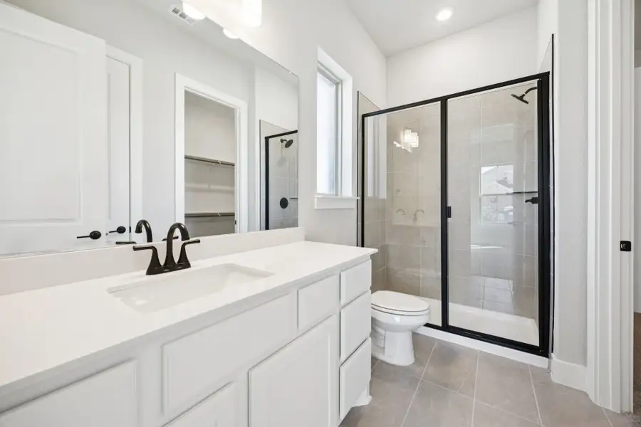 Furnished interior view inside a new home in Painted Tree Lakeside, McKinney (Image 13).