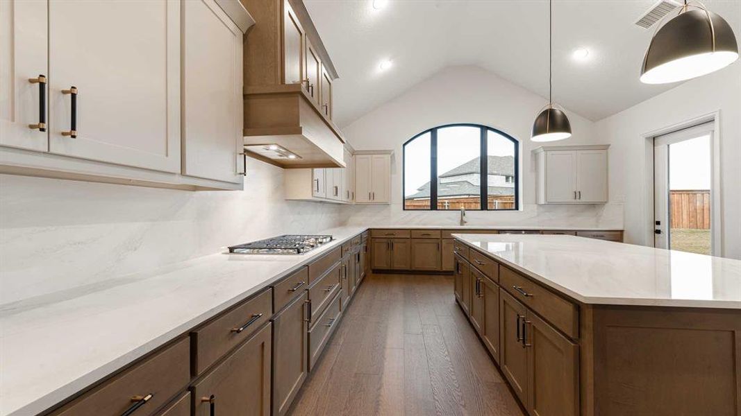 Furnished interior view inside a new home in Terraces, Rockwall (Image 9). Furnished interior view inside a new home in Terraces, Rockwall (Image 9).