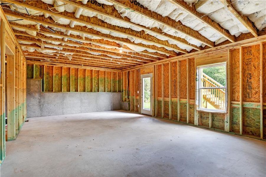 In-progress construction of a new home in Austin Ridge, Commerce, GA (Image 41).