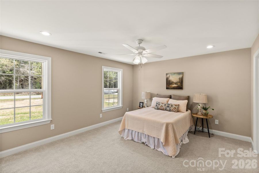 Furnished interior view inside a new home in , Kershaw (Image 14).