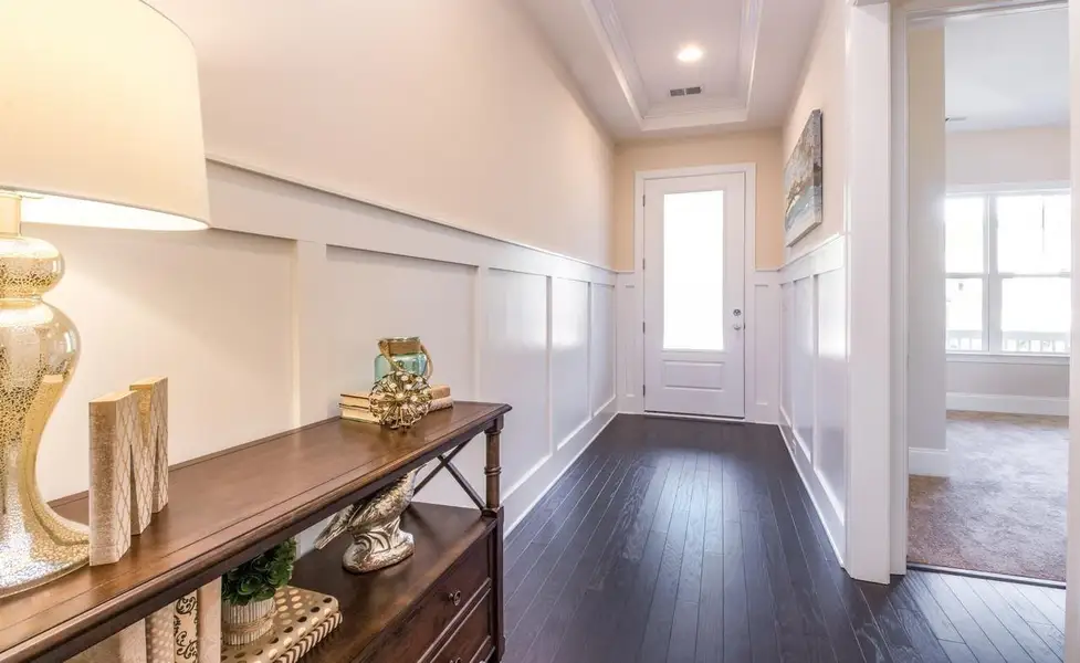 Representative furnished interior of a home built from the Muirfield by Greybrook Homes in Edmunds Farm, Clover (Image 18).