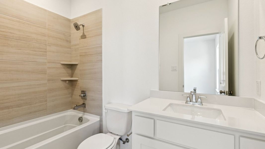 Representative furnished interior of a home built from the Tristan by Normandy Homes in Rainwater Crossing, Celina (Image 5).