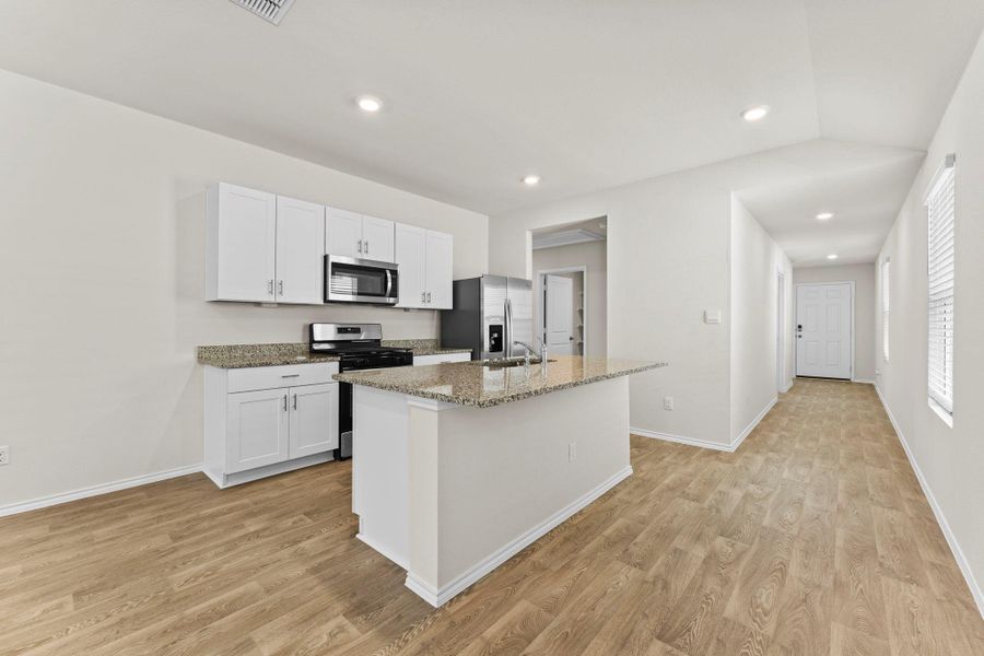 Furnished interior view inside a new home in Bollinger, Maxwell (Image 5).