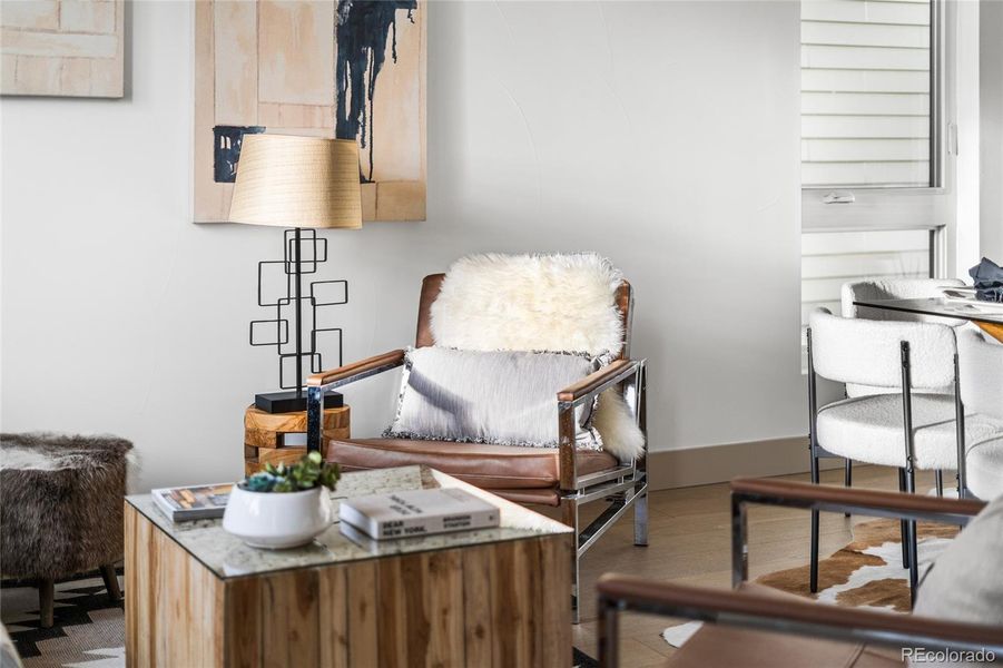 Furnished interior view inside a new home in , Denver (Image 31).