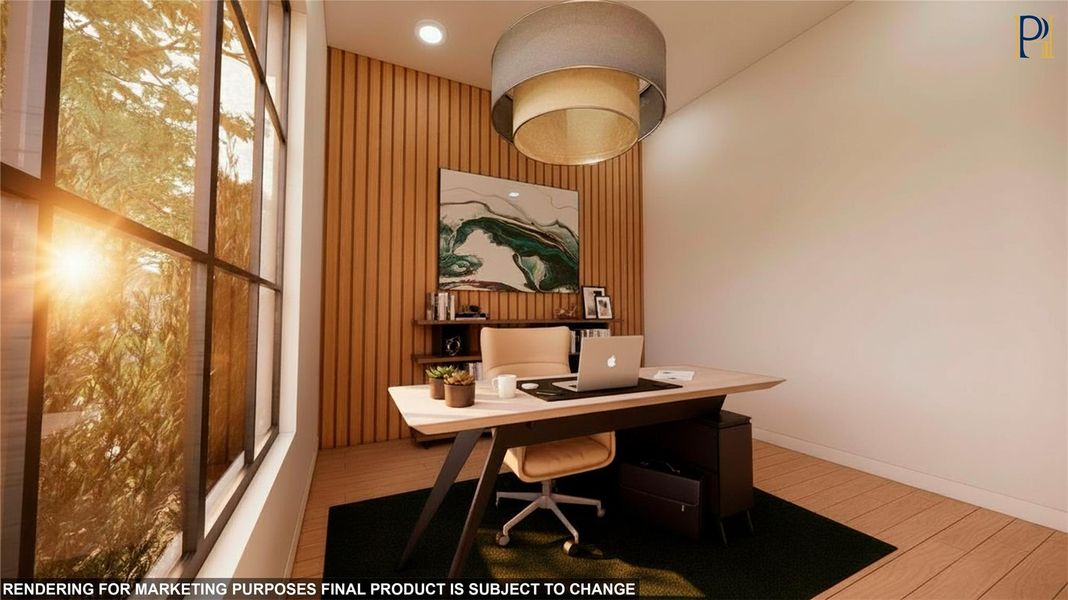 Furnished interior view inside a new home in , Katy (Image 10).