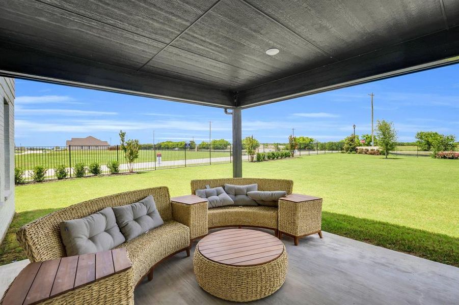 Furnished interior view inside a new home in Polo Ridge, Mesquite (Image 9).