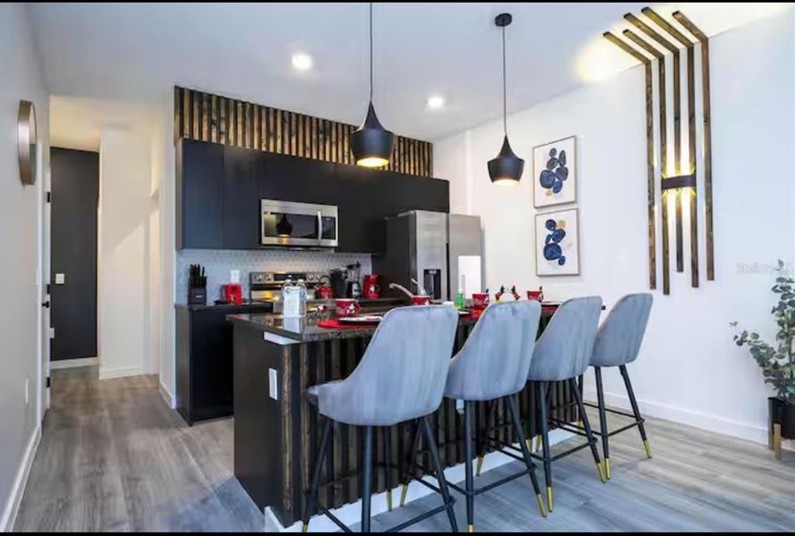 Furnished interior view inside a new home in , Kissimmee (Image 9).