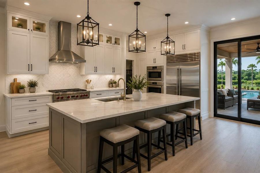 Furnished interior view inside a new home in , Lithia (Image 18).