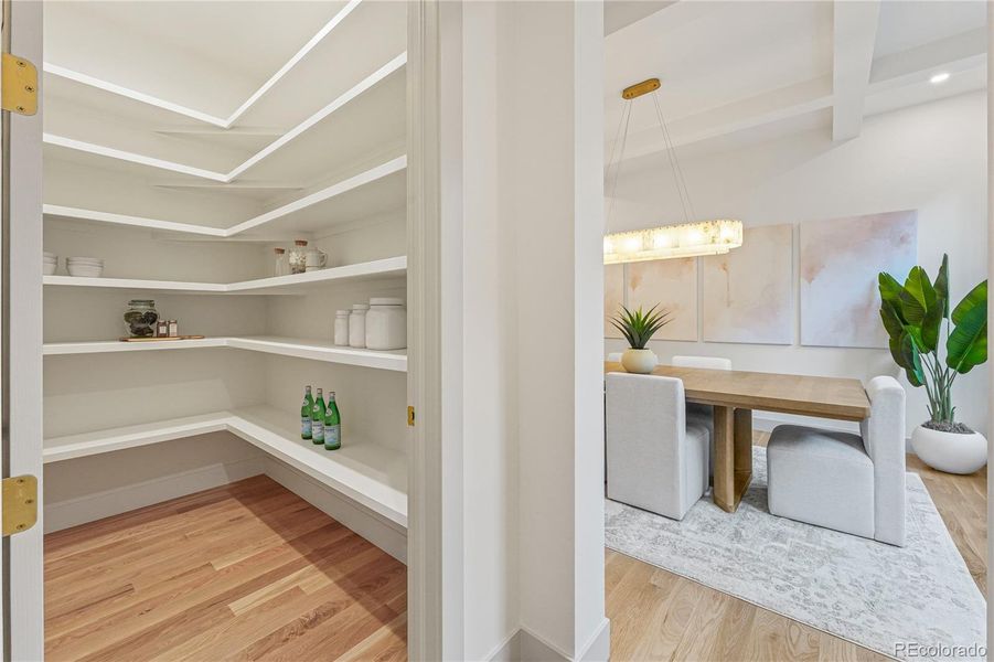 Furnished interior view inside a new home in , Denver (Image 36). Furnished interior view inside a new home in , Denver (Image 36).