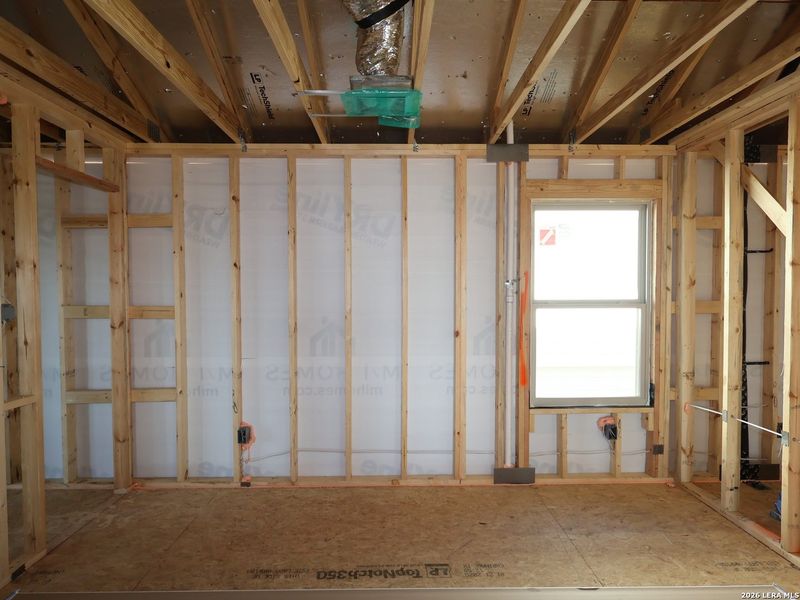 In-progress construction of a new home in Paloma Park, Converse, TX (Image 33).