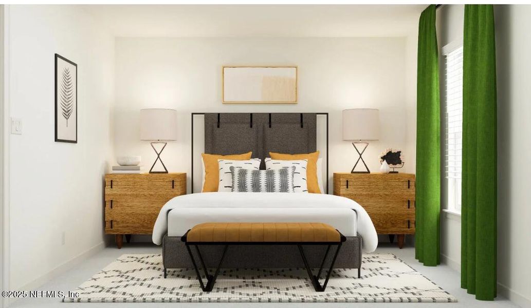 Furnished interior view inside a new home in Cove at Southwood, Jacksonville (Image 8). Furnished interior view inside a new home in Cove at Southwood, Jacksonville (Image 8).