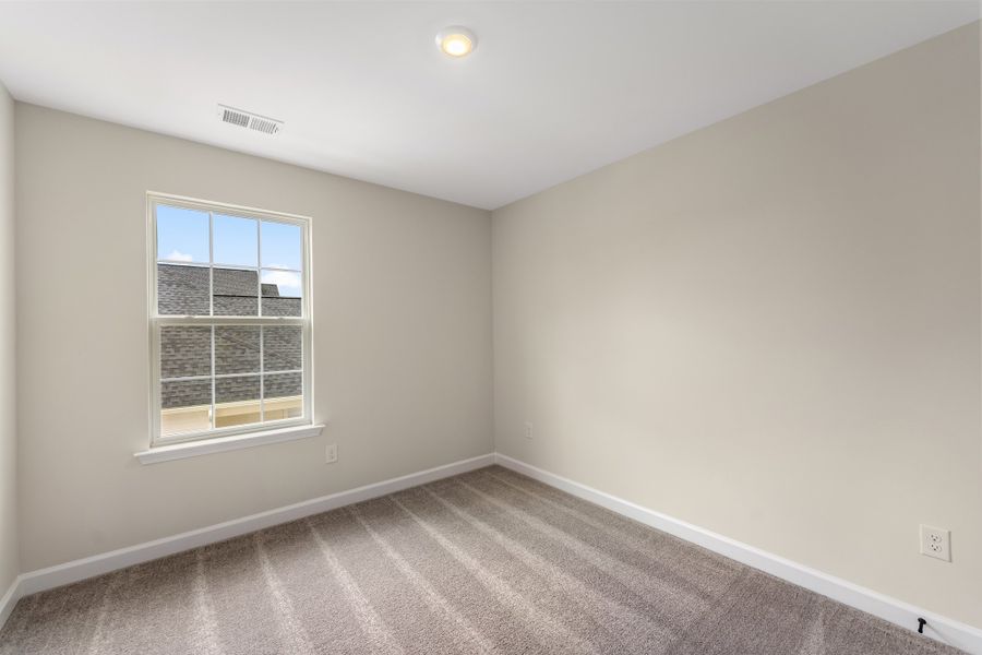 Spacious, unfurnished interior of a new home in Cottages at Lake Emory, Inman (Image 29). Spacious, unfurnished interior of a new home in Cottages at Lake Emory, Inman (Image 29).