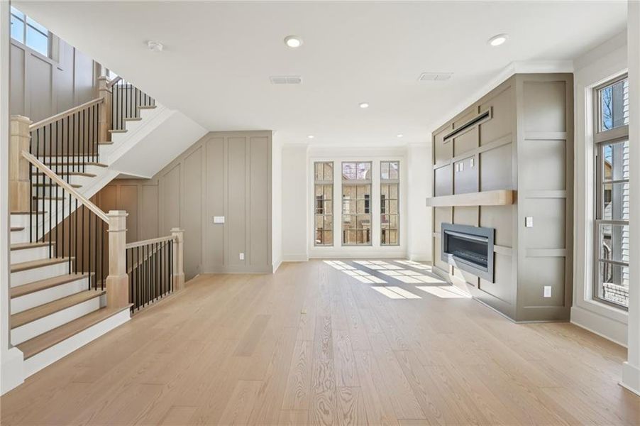 Spacious, unfurnished interior of a new home in Park Walke, Alpharetta (Image 55).