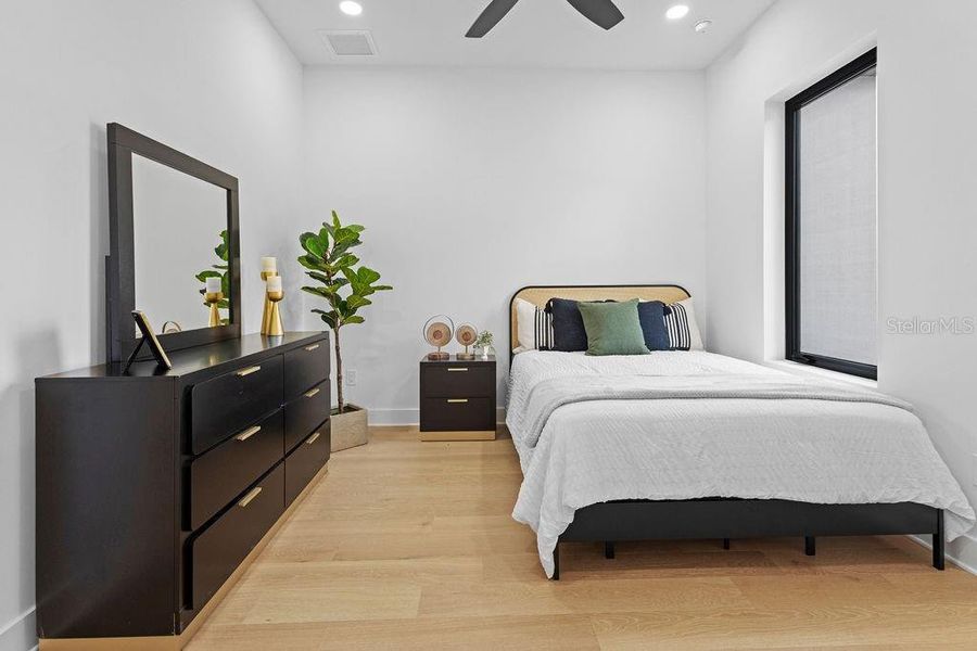 Furnished interior view inside a new home in , Tampa (Image 27).