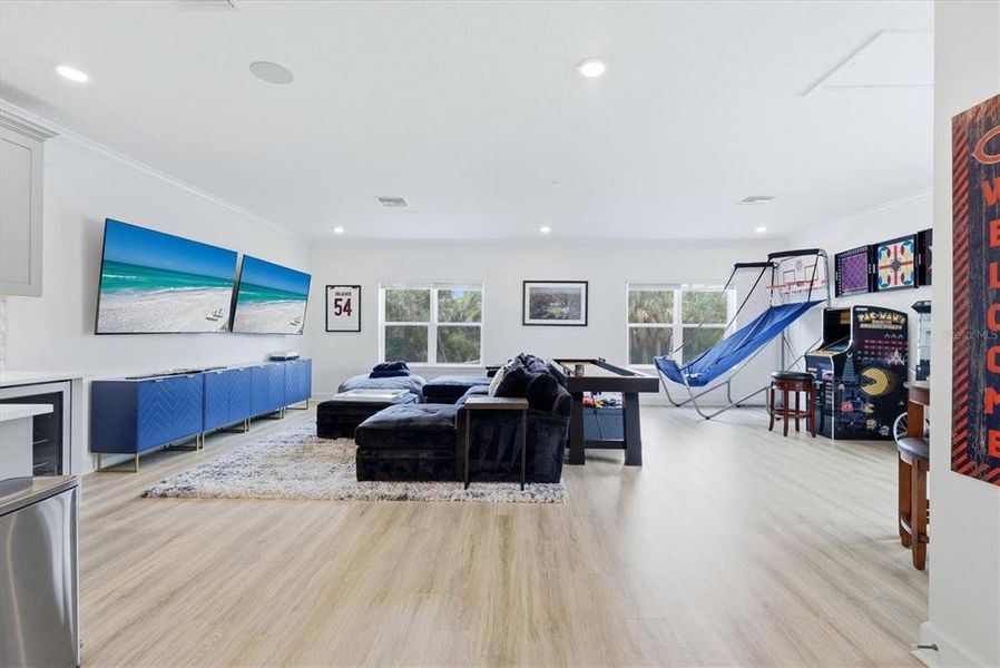 Furnished interior view inside a new home in , Sarasota (Image 45).