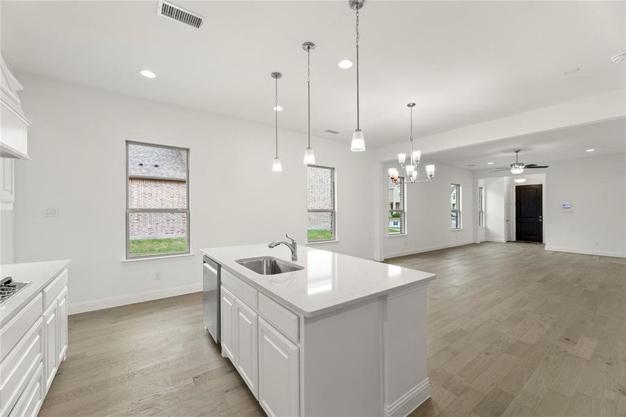 Furnished interior in a model home at Villas at Long Branch in Rowlett (Image 19). Furnished interior in a model home at Villas at Long Branch in Rowlett (Image 19).