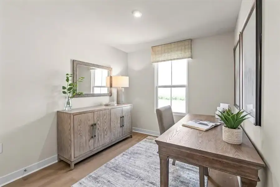 Furnished interior view inside a new home in Reidville Villas, Reidville (Image 32).