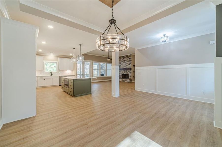 Spacious, unfurnished interior of a new home in , Monroe (Image 23).