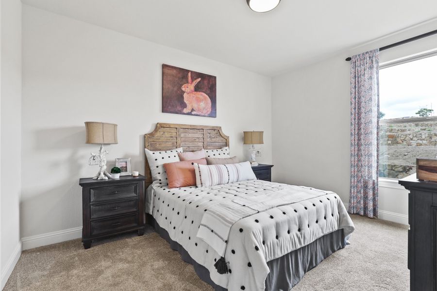 Representative furnished interior of a home built from the Laney by Cambridge Homes in Ribbonwood, Aubrey (Image 17).