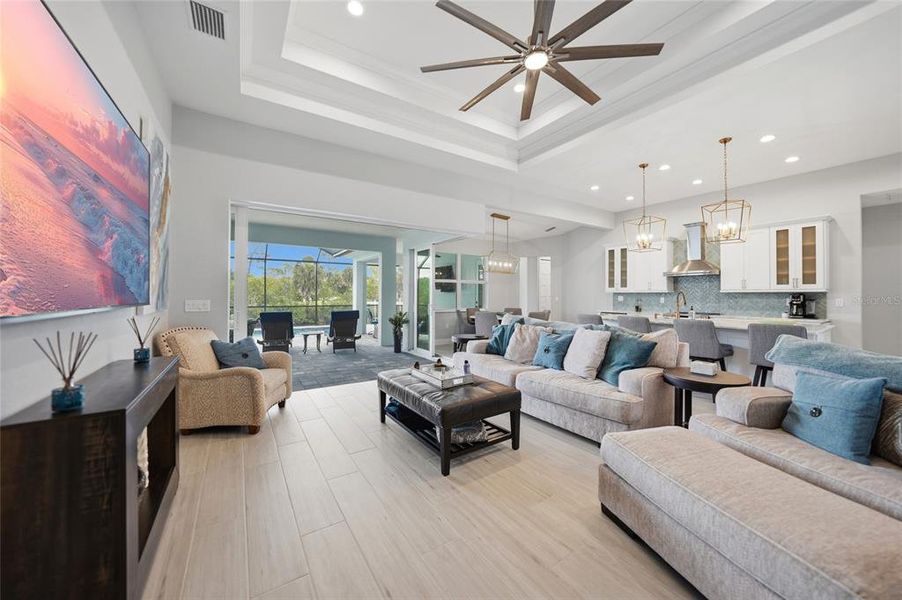 Furnished interior view inside a new home in , Port Charlotte (Image 8). Furnished interior view inside a new home in , Port Charlotte (Image 8).