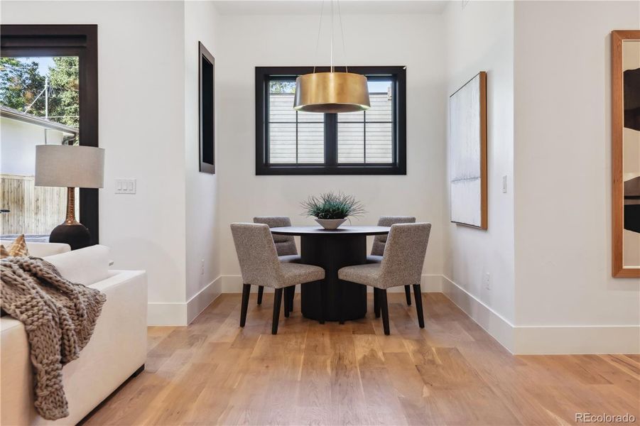 Furnished interior view inside a new home in , Denver (Image 27).